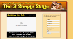 Desktop Screenshot of 3simpleskills.com